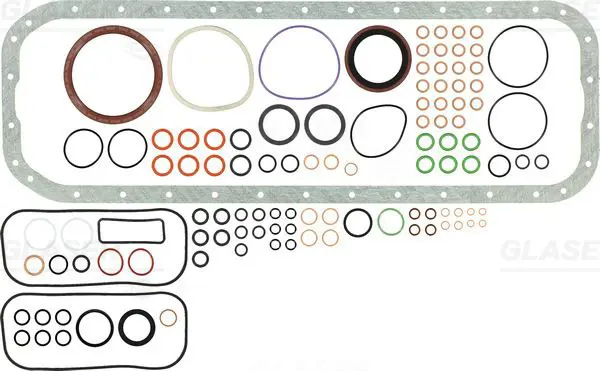 Handler.Part Gasket set, crank case GLASER B3212800 1