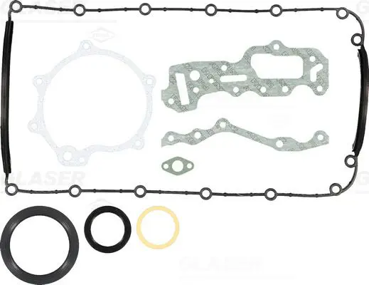 Handler.Part Gasket set, crank case GLASER B3697100 1