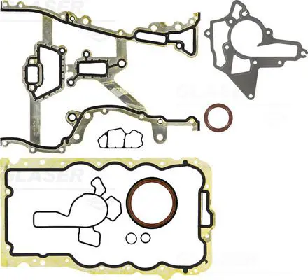 Handler.Part Gasket set, crank case GLASER B3299200 1