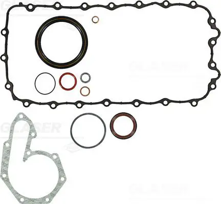 Handler.Part Gasket set, crank case GLASER B3724800 1