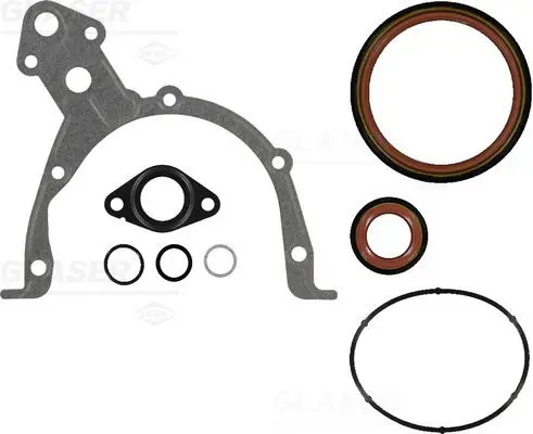 Handler.Part Gasket set, crank case GLASER B3696000 1