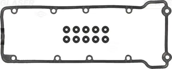 Handler.Part Gasket set, cylinder head cover GLASER V3804400 1