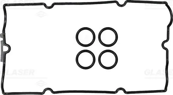 Handler.Part Gasket set, cylinder head cover GLASER V3804500 1