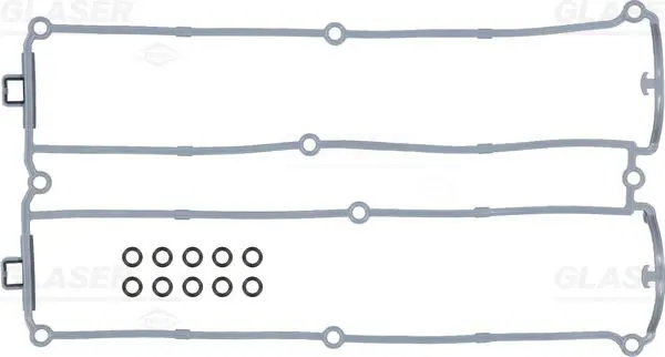 Handler.Part Gasket set, cylinder head cover GLASER V3165800 1