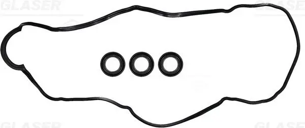 Handler.Part Gasket set, cylinder head cover GLASER V5994100 1