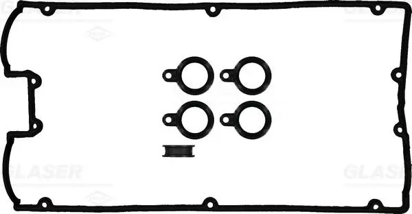 Handler.Part Gasket set, cylinder head cover GLASER V3794900 1