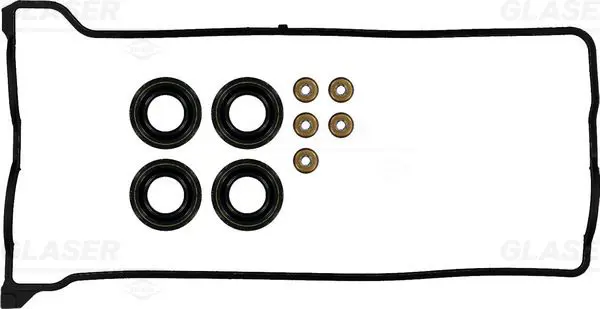 Handler.Part Gasket set, cylinder head cover GLASER V3795800 1