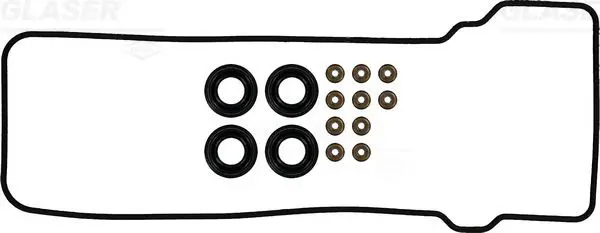 Handler.Part Gasket set, cylinder head cover GLASER V3796900 1