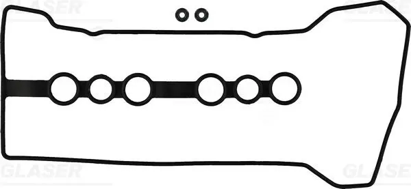 Handler.Part Gasket set, cylinder head cover GLASER V3797400 1