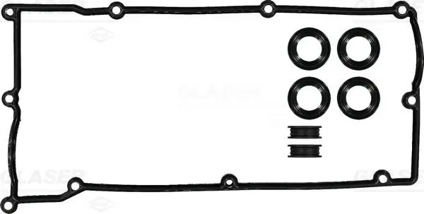 Handler.Part Gasket set, cylinder head cover GLASER V3798500 1