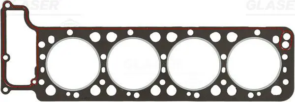 Handler.Part Gasket, cylinder head GLASER H5024800 1