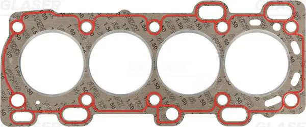 Handler.Part Gasket, cylinder head GLASER H8011500 1