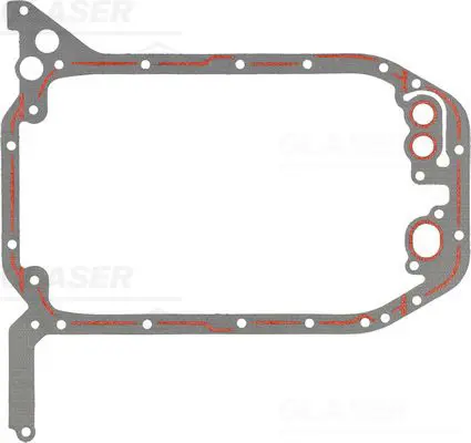 Handler.Part Gasket, wet sump GLASER X5444001 1