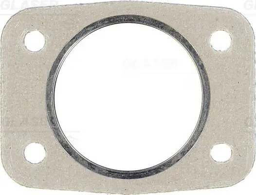 Handler.Part Gasket, exhaust pipe GLASER X8236701 1