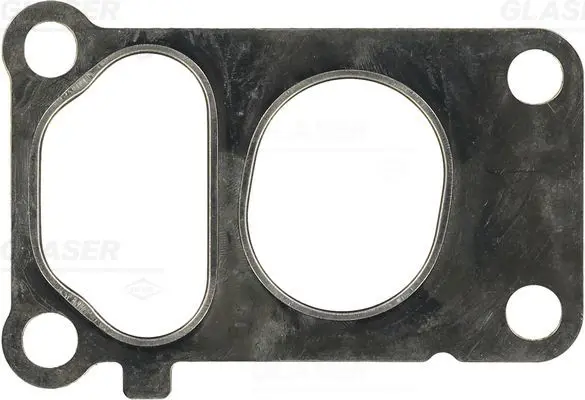 Handler.Part Gasket, exhaust pipe GLASER X8236901 1