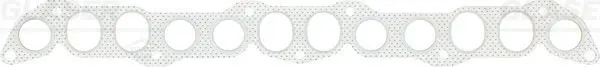 Handler.Part Gasket, intake/ exhaust manifold GLASER X8981301 1