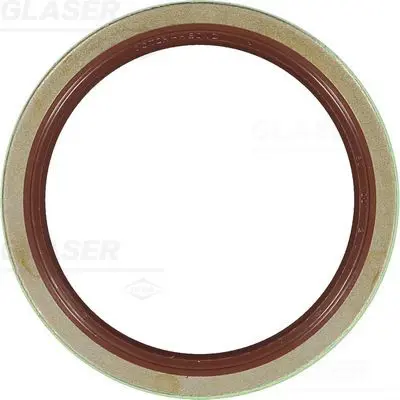 Handler.Part Shaft seal, crankshaft GLASER P7633901 1