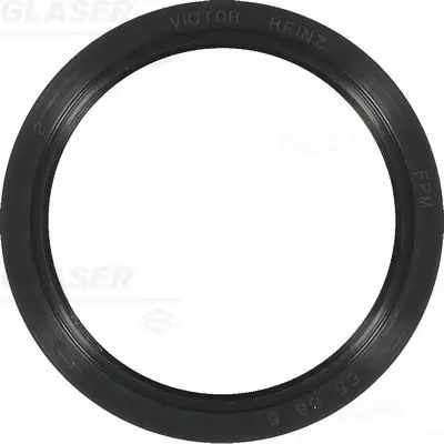 Handler.Part Shaft seal, crankshaft GLASER P7735601 1