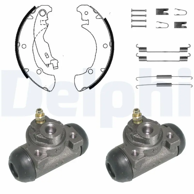 Handler.Part Brake shoe set DELPHI 1033 1