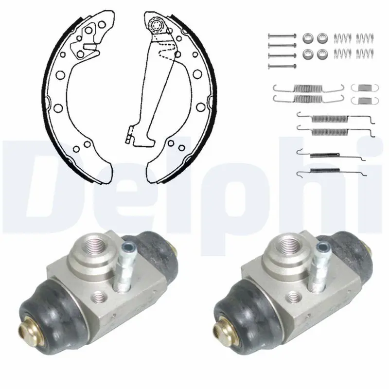 Handler.Part Brake shoe set DELPHI 1059 1