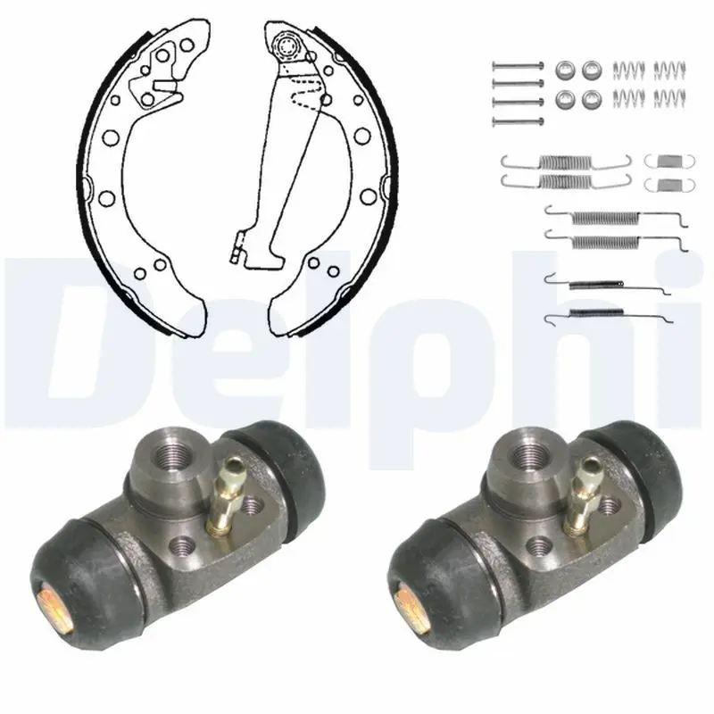 Handler.Part Brake shoe set DELPHI 1063 1