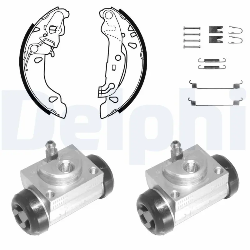 Handler.Part Brake shoe set DELPHI 1095 1