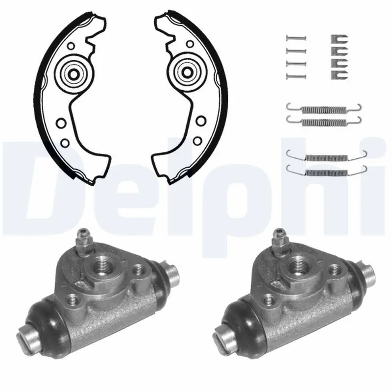 Handler.Part Brake shoe set DELPHI 695 1