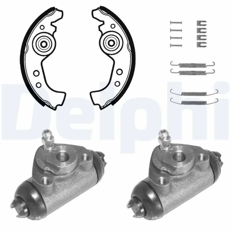 Handler.Part Brake shoe set DELPHI 691 1