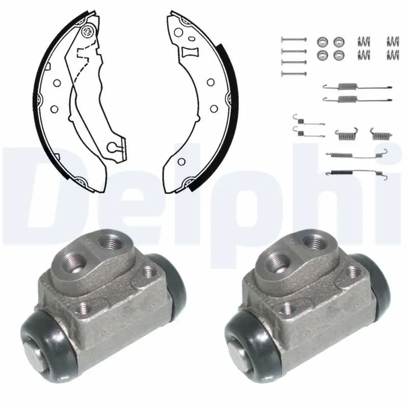 Handler.Part Brake shoe set DELPHI 699 1