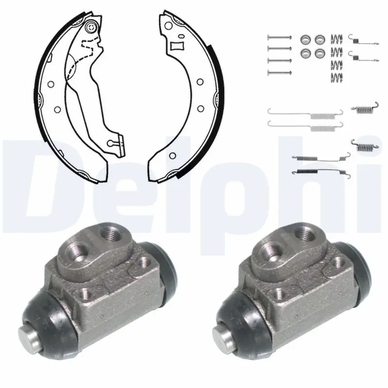 Handler.Part Brake shoe set DELPHI 739 1