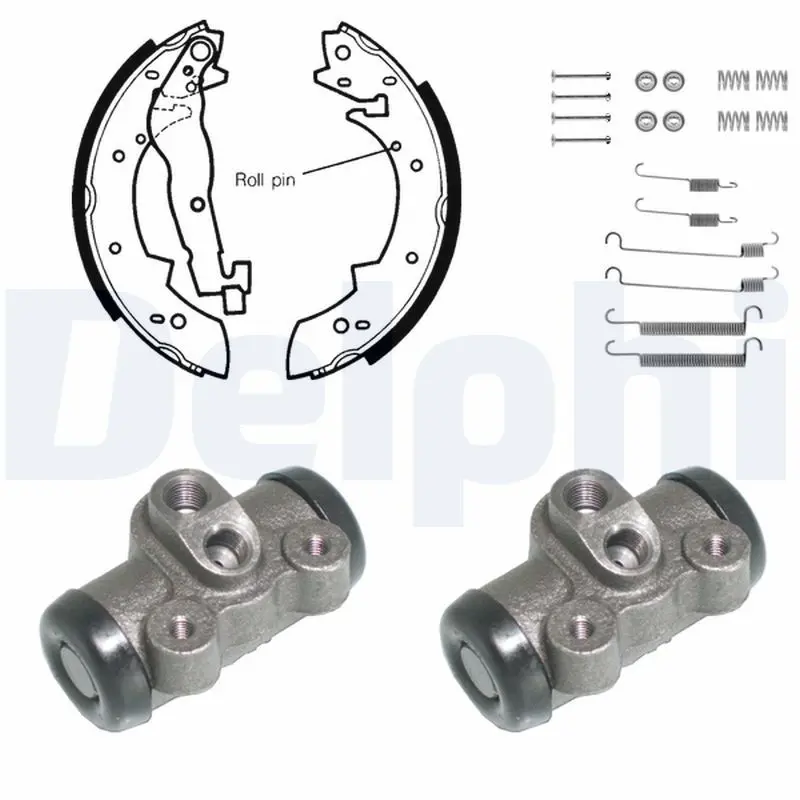 Handler.Part Brake shoe set DELPHI 747 1