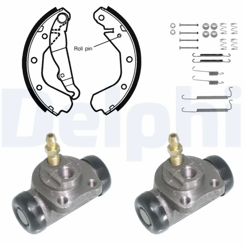 Handler.Part Brake shoe set DELPHI 749 1