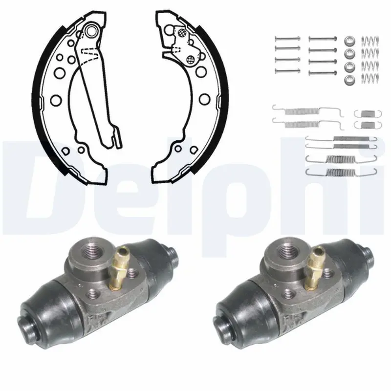 Handler.Part Brake shoe set DELPHI 791 1