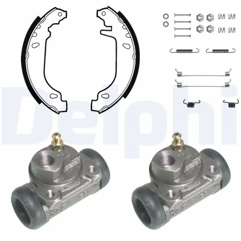 Handler.Part Brake shoe set DELPHI 827 1