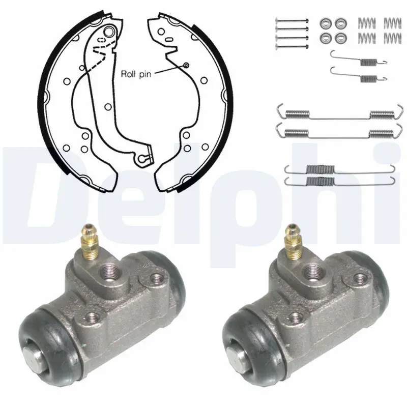 Handler.Part Brake shoe set DELPHI 832 1