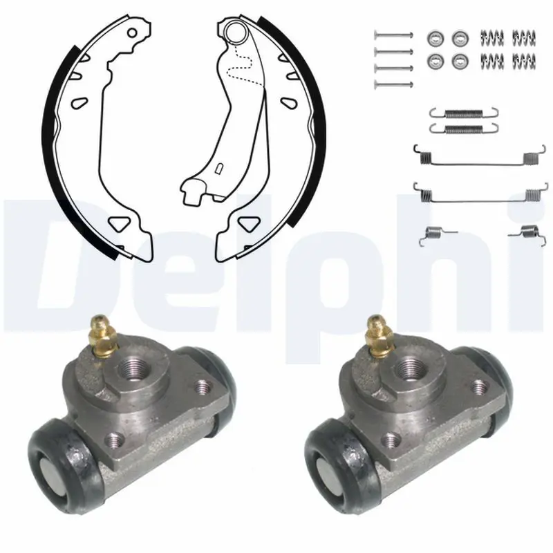 Handler.Part Brake shoe set DELPHI 848 1