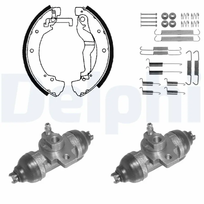 Handler.Part Brake shoe set DELPHI 893 1