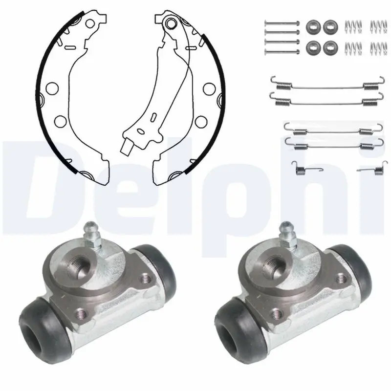 Handler.Part Brake shoe set DELPHI 904 1