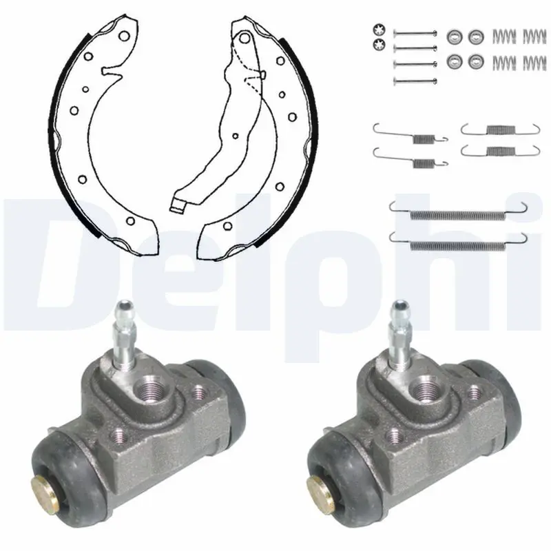 Handler.Part Brake shoe set DELPHI 910 1