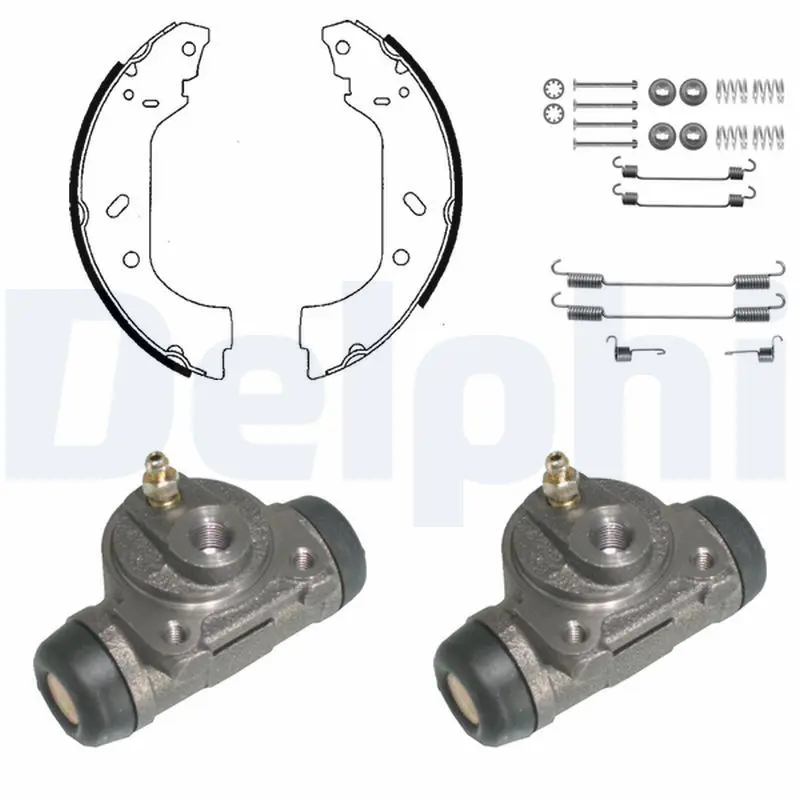 Handler.Part Brake shoe set DELPHI 906 1