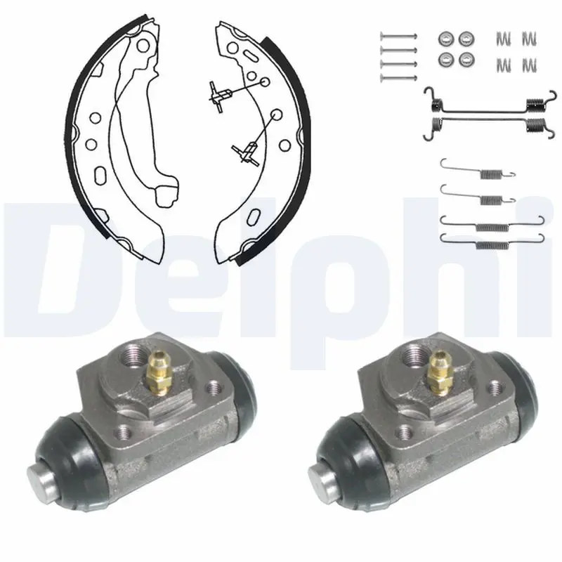 Handler.Part Brake shoe set DELPHI 914 1