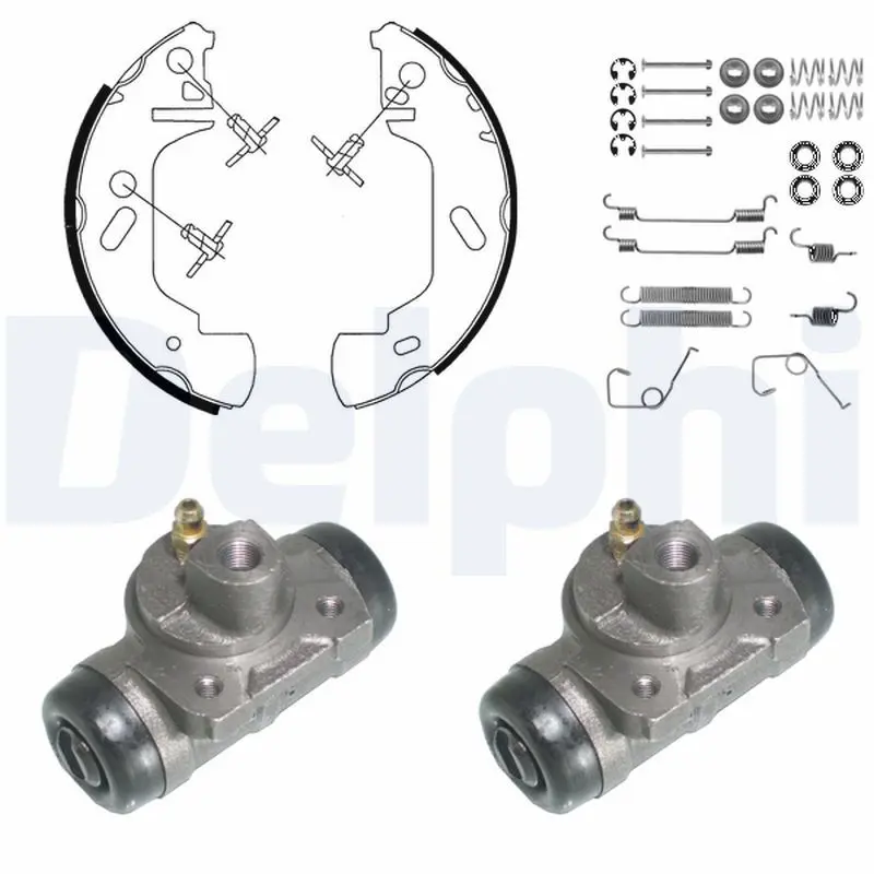 Handler.Part Brake shoe set DELPHI 954 1