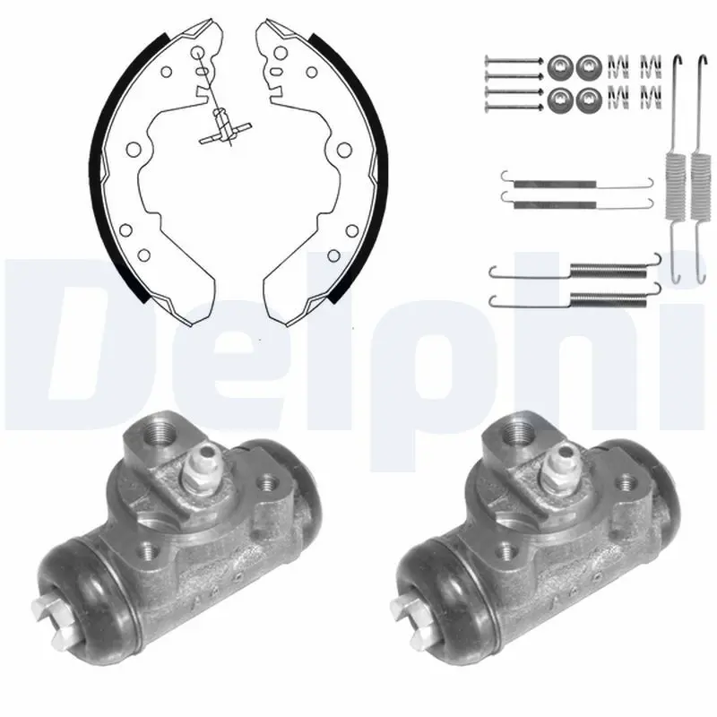 Handler.Part Brake shoe set DELPHI 969 1