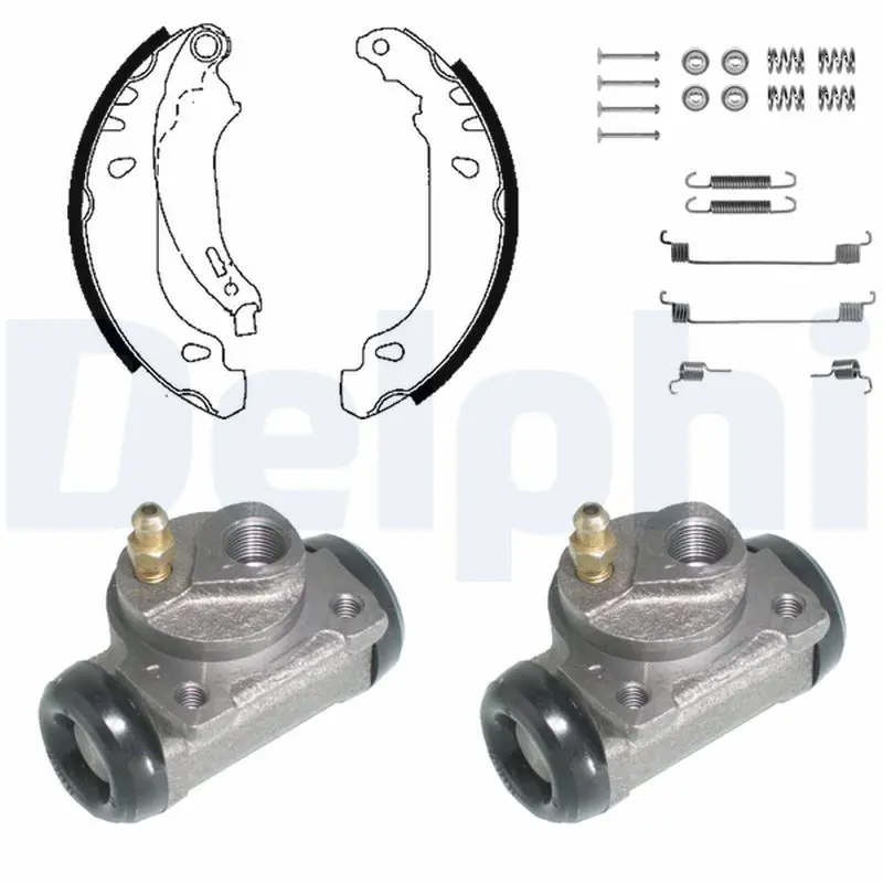 Handler.Part Brake shoe set DELPHI 982 1