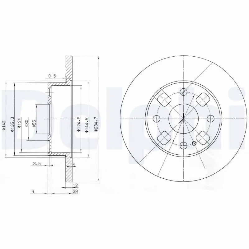 Handler.Part Brake disc DELPHI BG2778 1