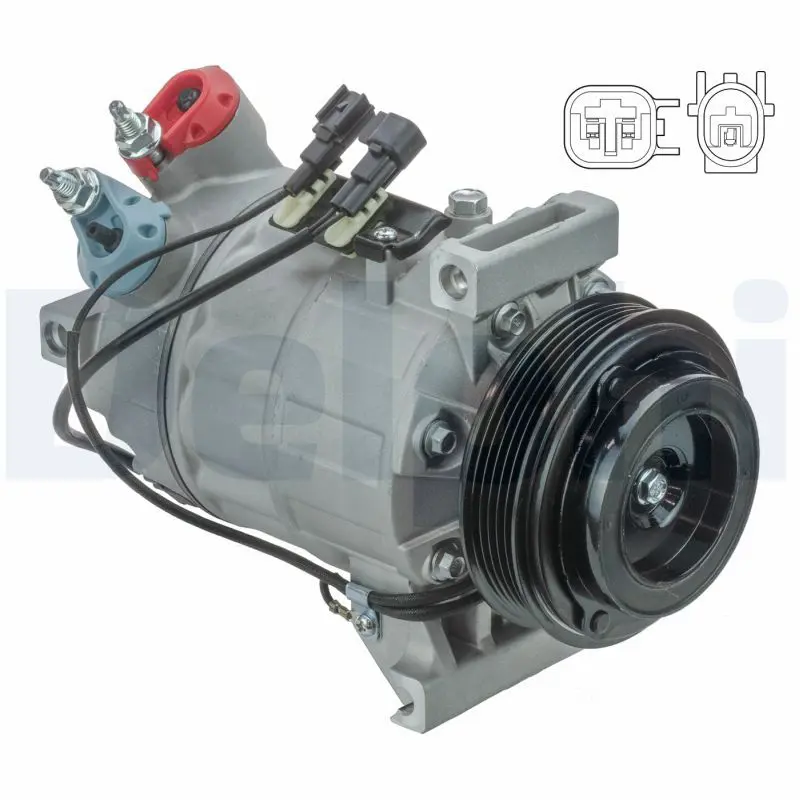 Handler.Part Compressor, air conditioning DELPHI CS20480 5