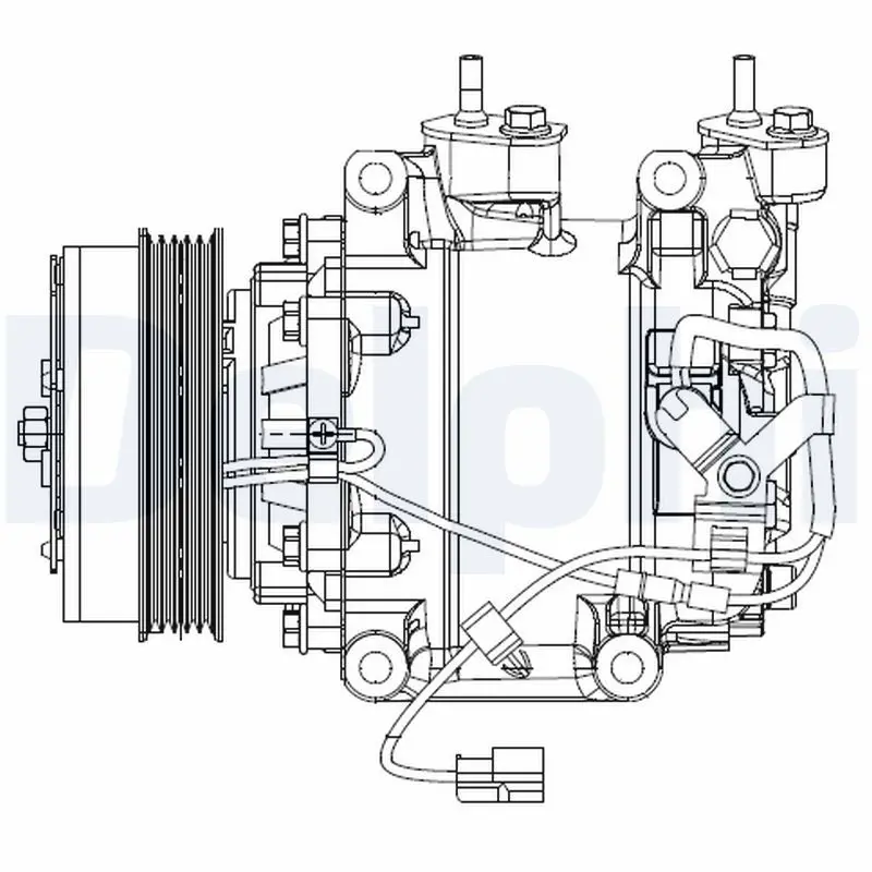 Handler.Part Compressor, air conditioning DELPHI CS20510 1