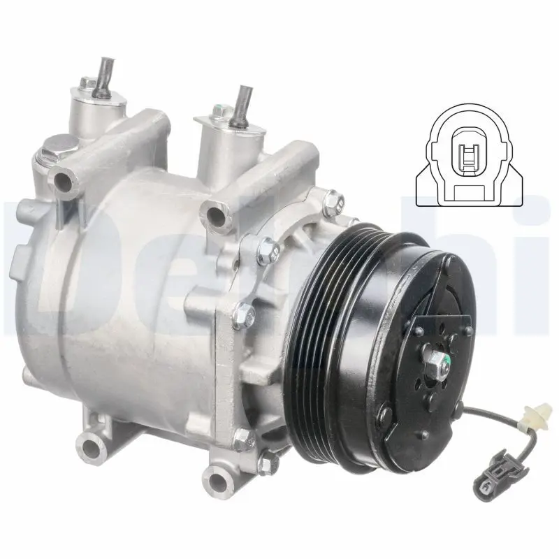 Handler.Part Compressor, air conditioning DELPHI CS20510 2