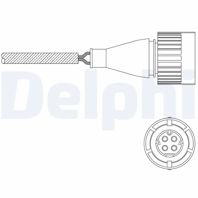 Handler.Part Lambda sensor DELPHI ES1105712B1 1