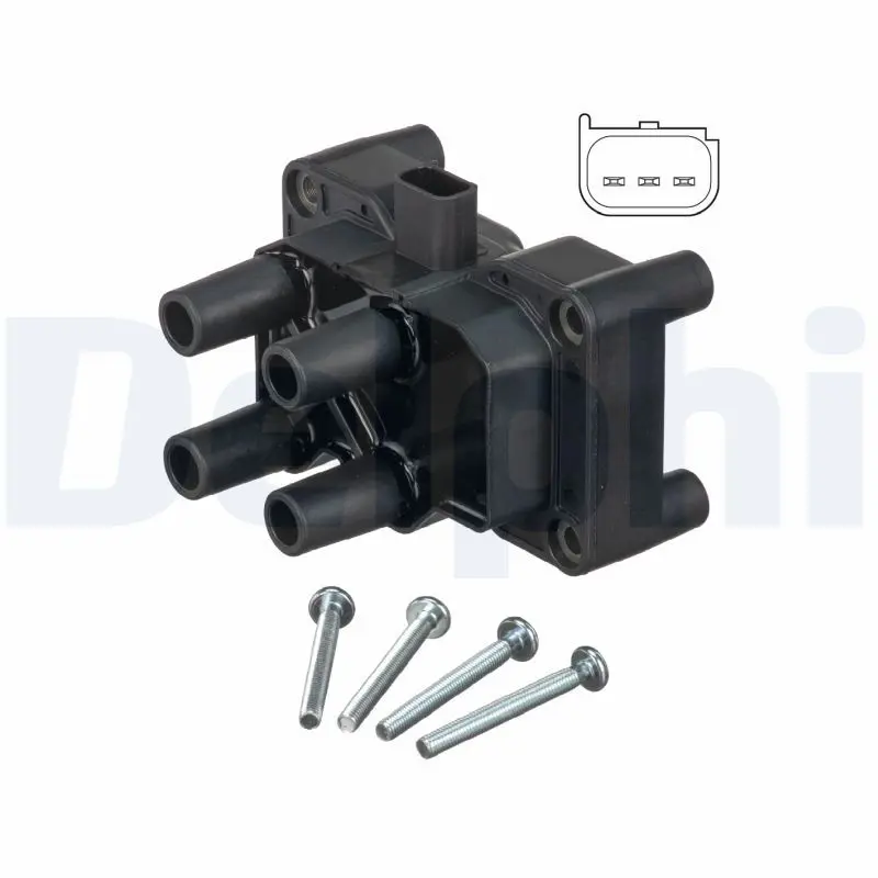 Handler.Part Ignition coil DELPHI GN1020512B1 1